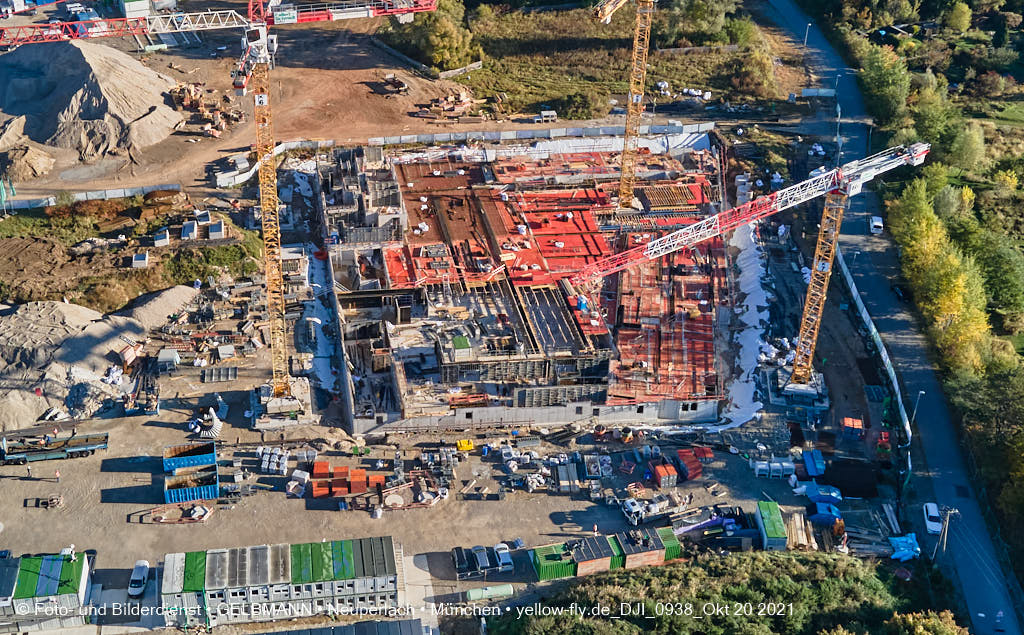 20.10.2021 - Baustelle Pandionverde in Neuperlach