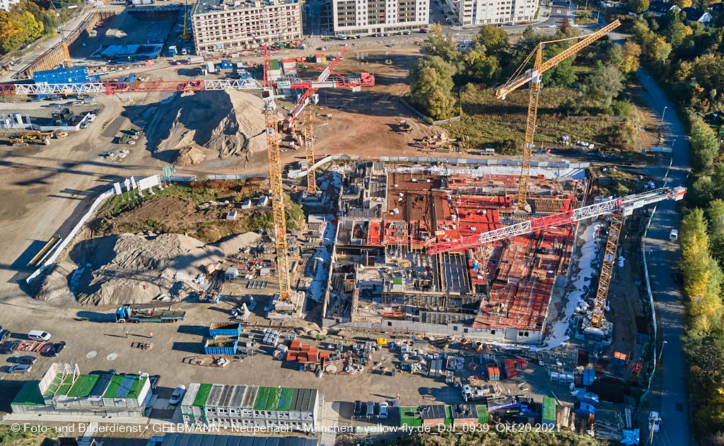 20.10.2021 - Baustelle Pandionverde in Neuperlach