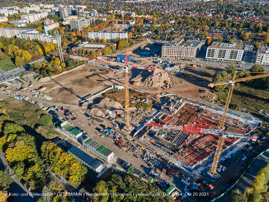 20.10.2021 - Baustelle Pandionverde in Neuperlach