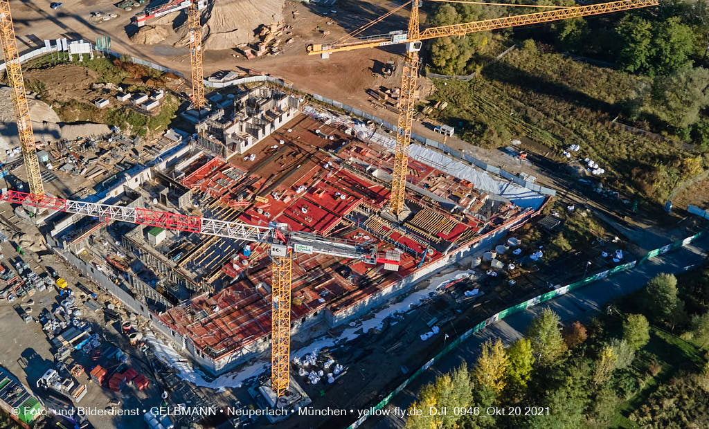 20.10.2021 - Baustelle Pandionverde in Neuperlach