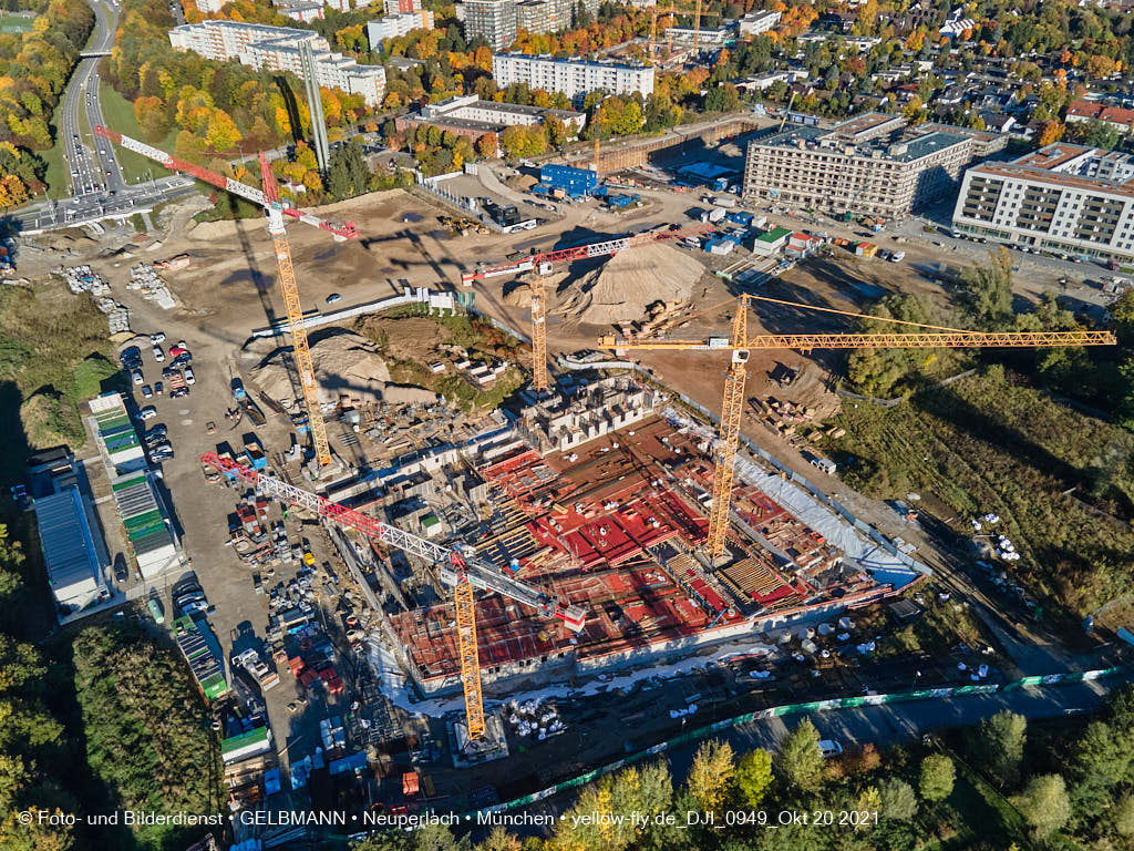 20.10.2021 - Baustelle Pandionverde in Neuperlach