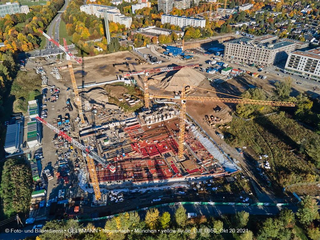 20.10.2021 - Baustelle Pandionverde in Neuperlach