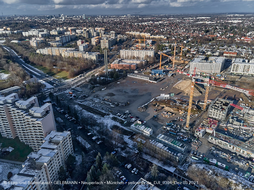 03.12.2021 -Baustelle Pandionverde in Neuperlach