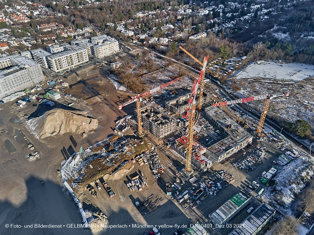 03.12.2021 -Baustelle Pandionverde in Neuperlach