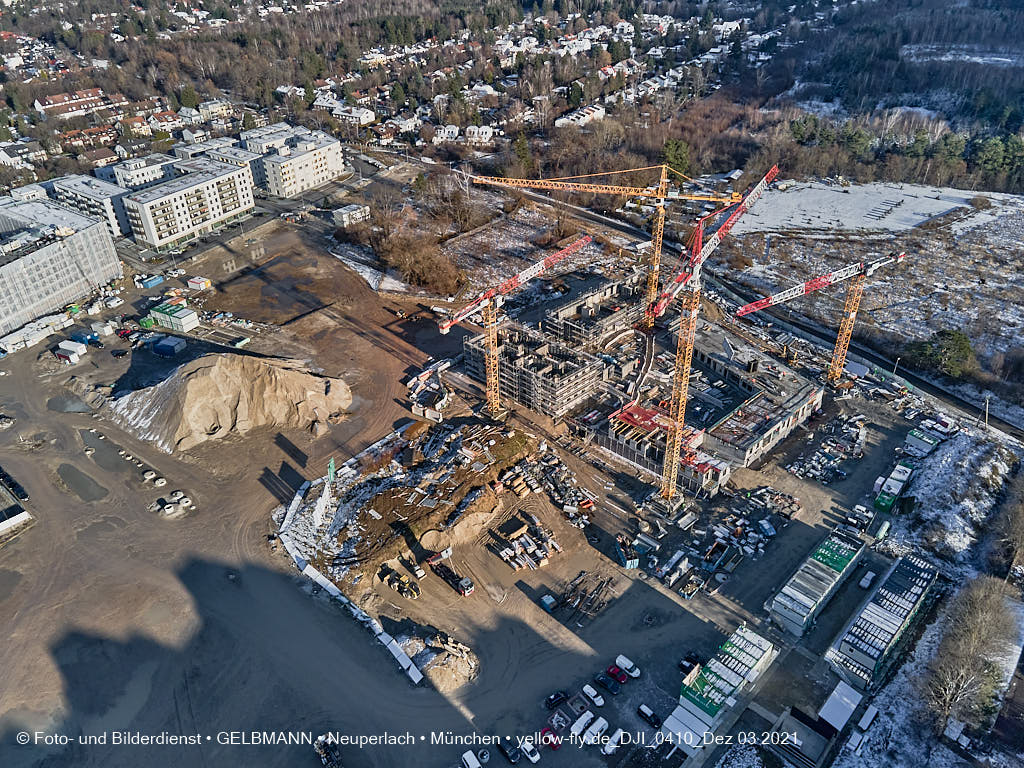 03.12.2021 -Baustelle Pandionverde in Neuperlach