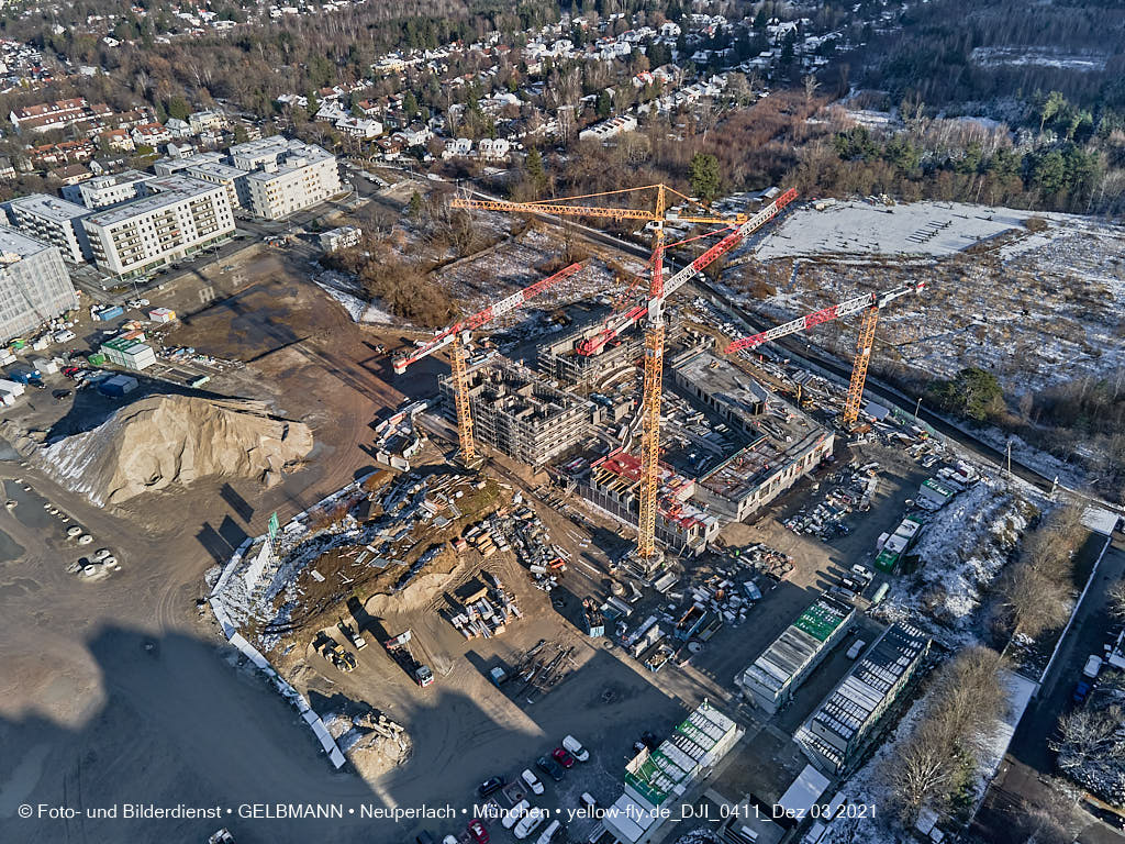 03.12.2021 -Baustelle Pandionverde in Neuperlach