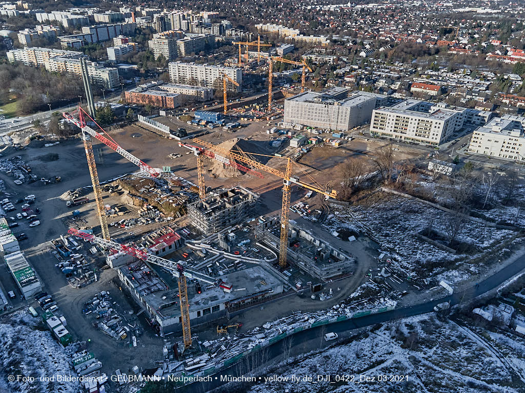03.12.2021 -Baustelle Pandionverde in Neuperlach