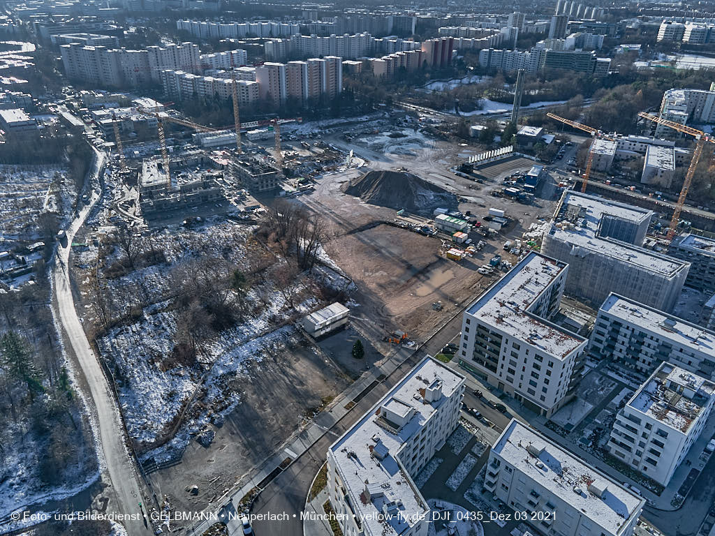 03.12.2021 -Baustelle Pandionverde in Neuperlach