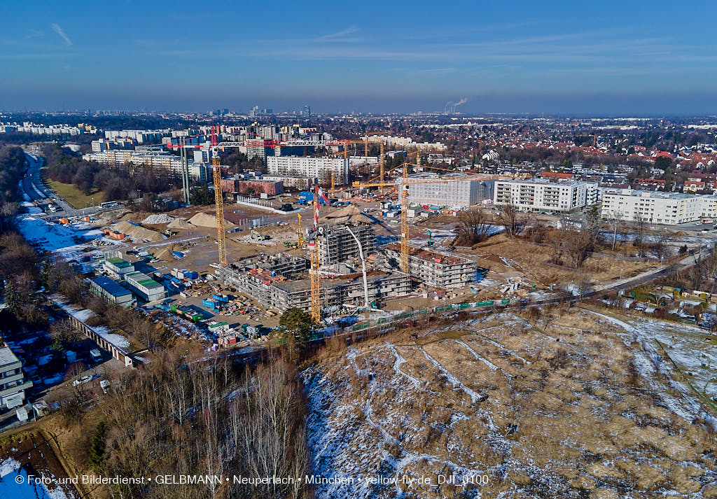 26.01.2022 - Alexisquartier und Pandionverde in Neuperlach