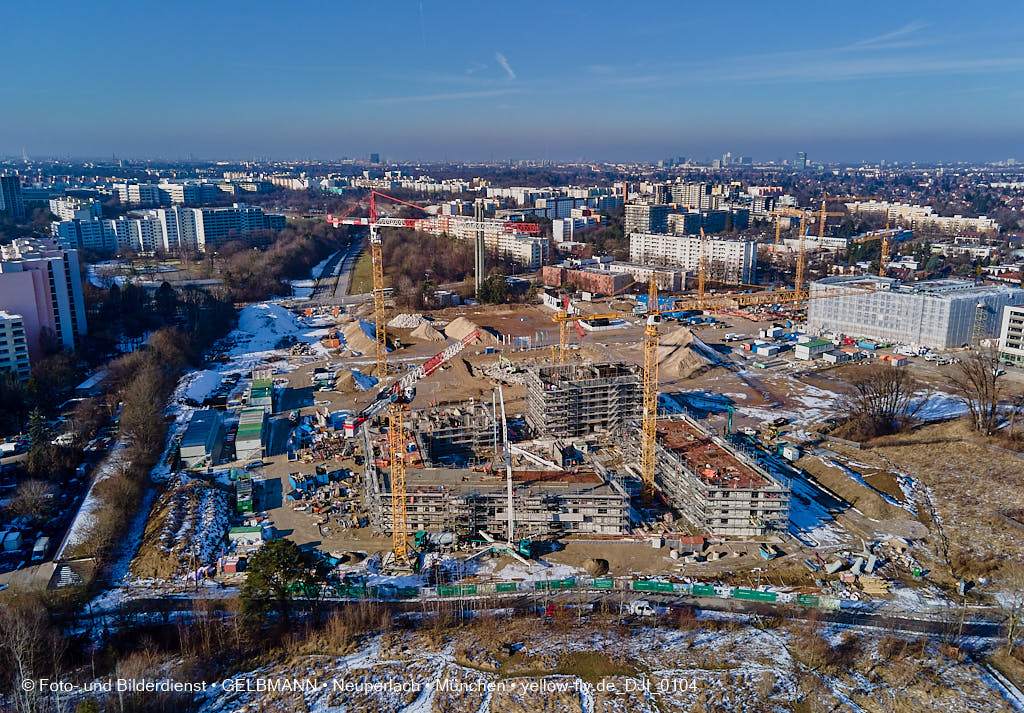 26.01.2022 - Alexisquartier und Pandionverde in Neuperlach