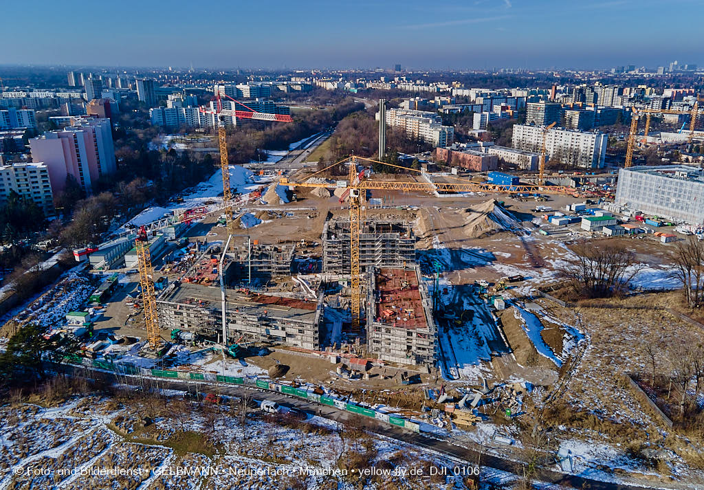 26.01.2022 - Alexisquartier und Pandionverde in Neuperlach