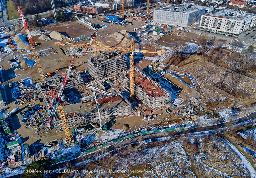 26.01.2022 - Alexisquartier und Pandionverde in Neuperlach