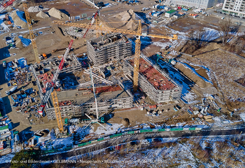 26.01.2022 - Alexisquartier und Pandionverde in Neuperlach