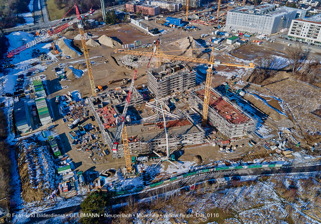 26.01.2022 - Alexisquartier und Pandionverde in Neuperlach