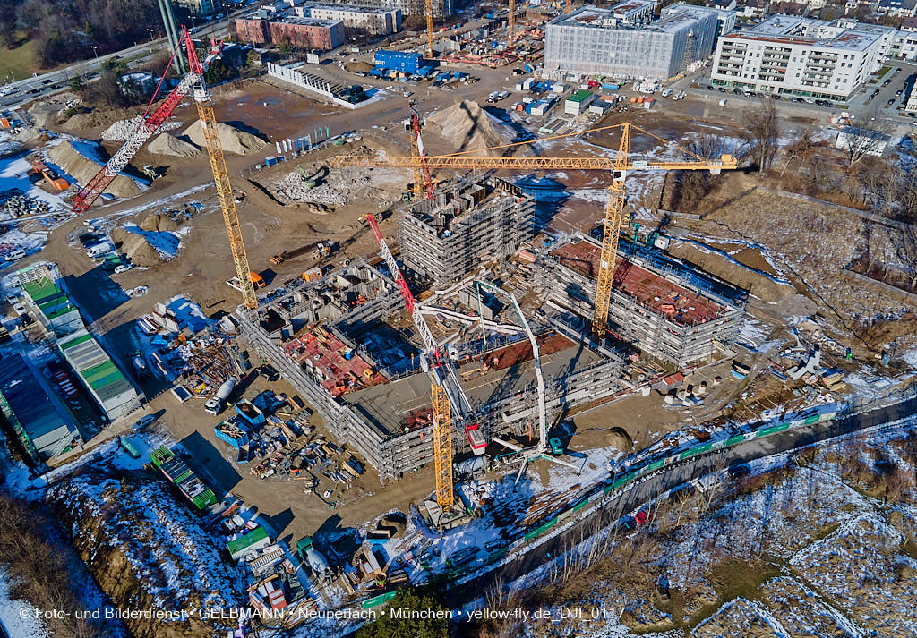 26.01.2022 - Alexisquartier und Pandionverde in Neuperlach