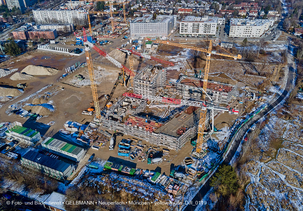 26.01.2022 - Alexisquartier und Pandionverde in Neuperlach