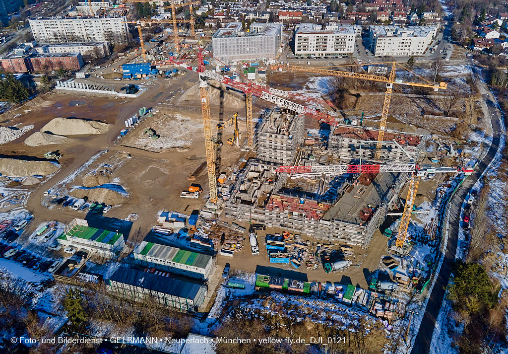 26.01.2022 - Alexisquartier und Pandionverde in Neuperlach
