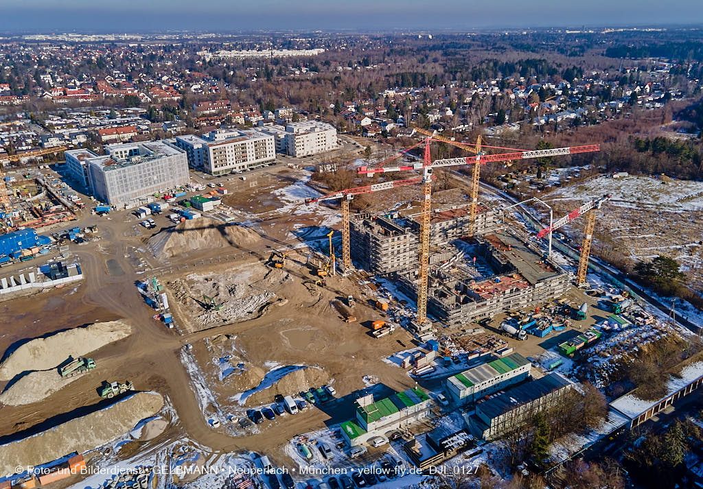 26.01.2022 - Alexisquartier und Pandionverde in Neuperlach