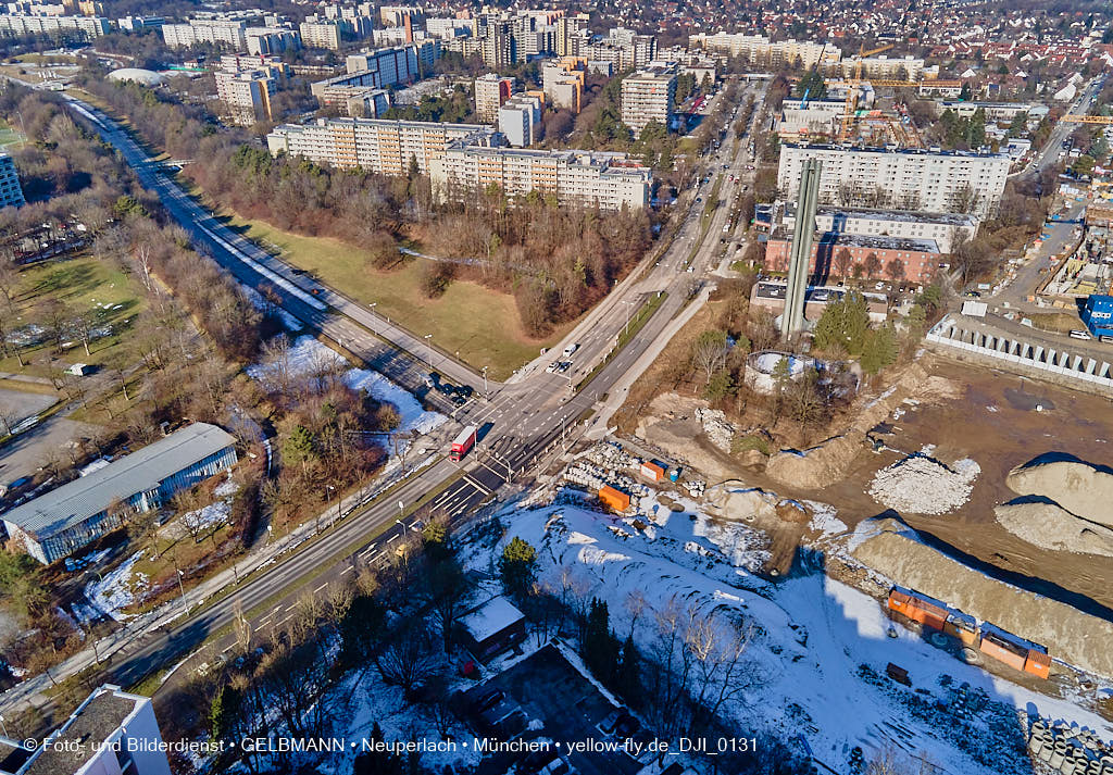 26.01.2022 - Alexisquartier und Pandionverde in Neuperlach