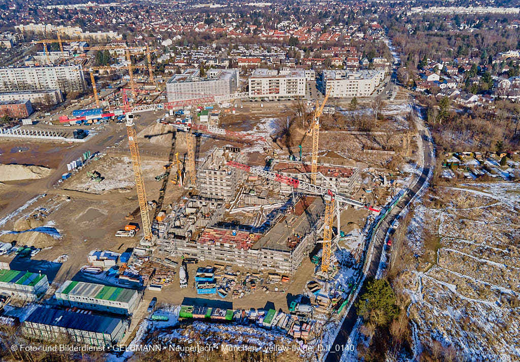 26.01.2022 - Alexisquartier und Pandionverde in Neuperlach