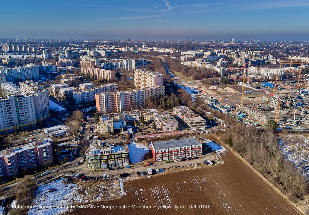 26.01.2022 - Alexisquartier und Pandionverde in Neuperlach