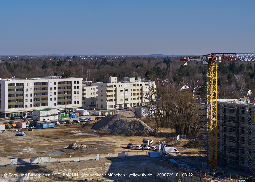 02.03.2022 - Neue Baugruben auf dem Piederstorfer Gelände