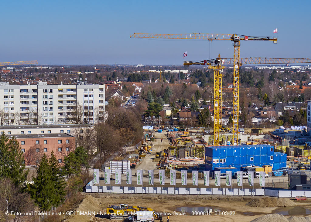 02.03.2022 - Neue Baugruben auf dem Piederstorfer Gelände
