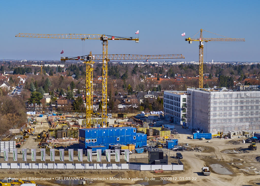 02.03.2022 - Neue Baugruben auf dem Piederstorfer Gelände