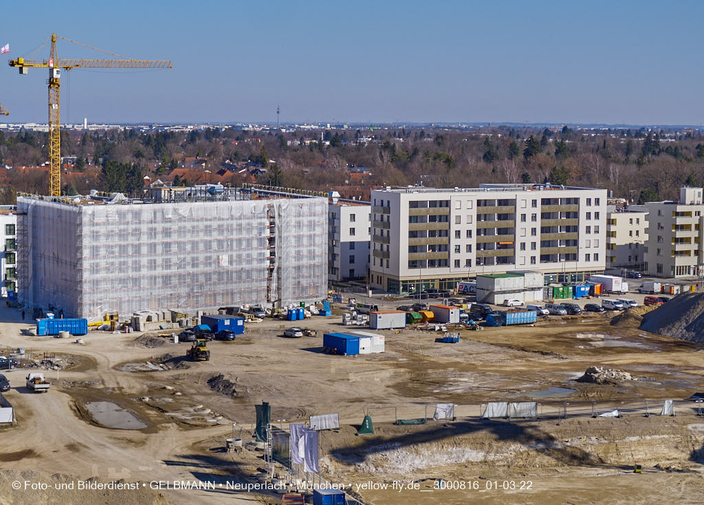 02.03.2022 - Neue Baugruben auf dem Piederstorfer Gelände