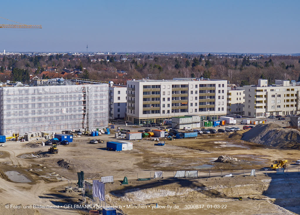 02.03.2022 - Neue Baugruben auf dem Piederstorfer Gelände