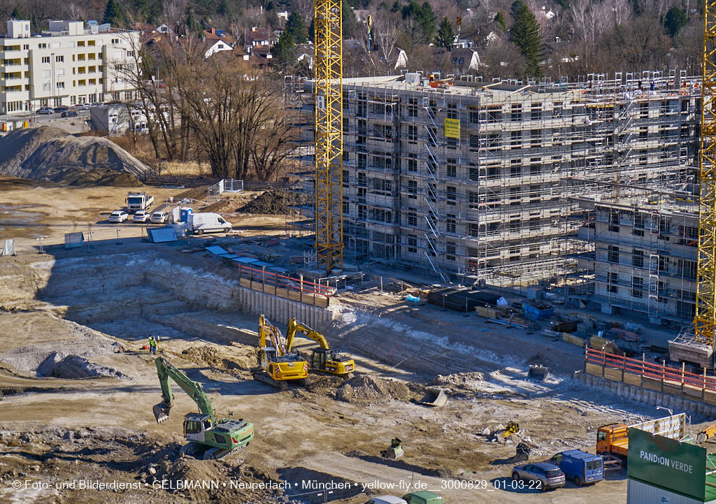 02.03.2022 - Neue Baugruben auf dem Piederstorfer Gelände