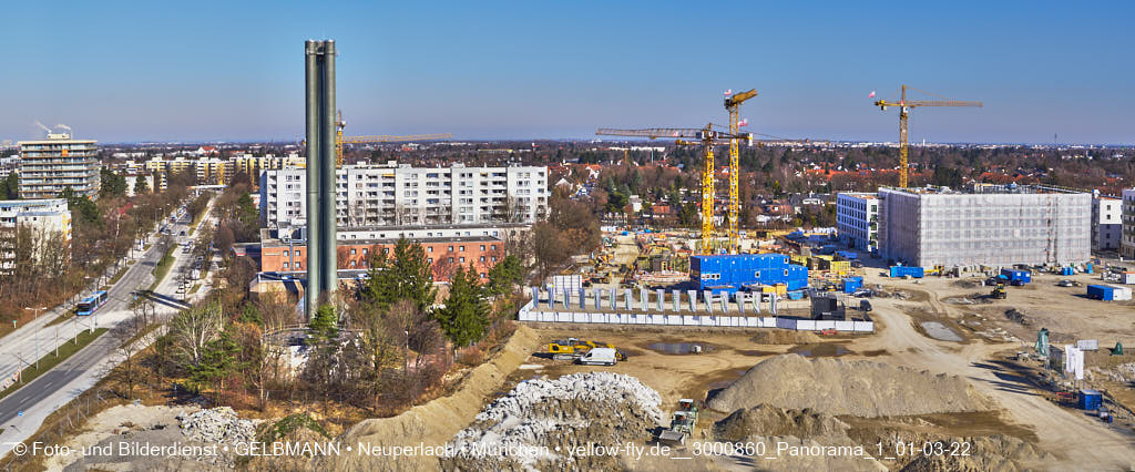 02.03.2022 - Neue Baugruben auf dem Piederstorfer Gelände