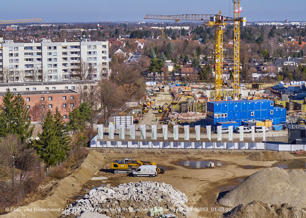 02.03.2022 - Neue Baugruben auf dem Piederstorfer Gelände
