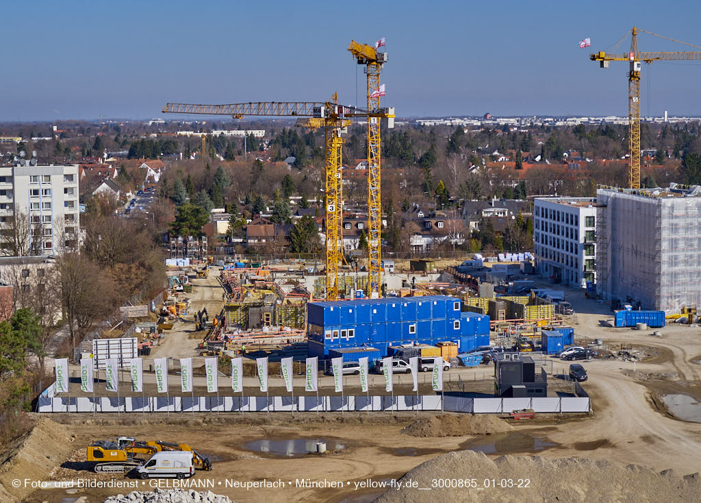 02.03.2022 - Neue Baugruben auf dem Piederstorfer Gelände