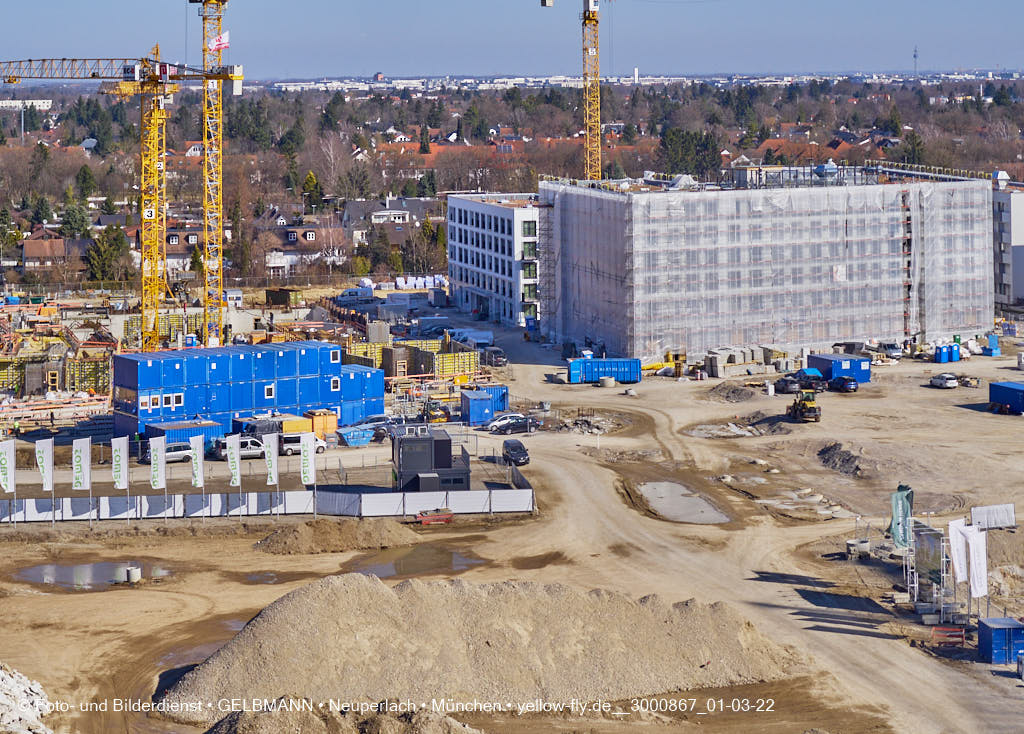 02.03.2022 - Neue Baugruben auf dem Piederstorfer Gelände