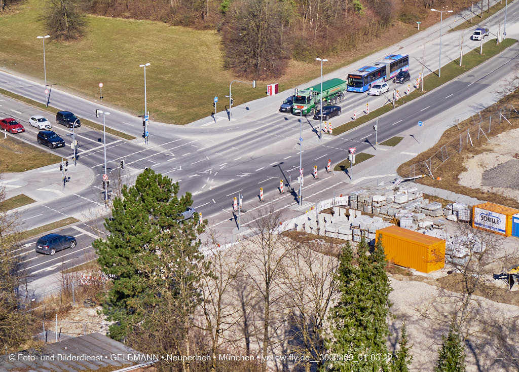 02.03.2022 - Neue Baugruben auf dem Piederstorfer Gelände