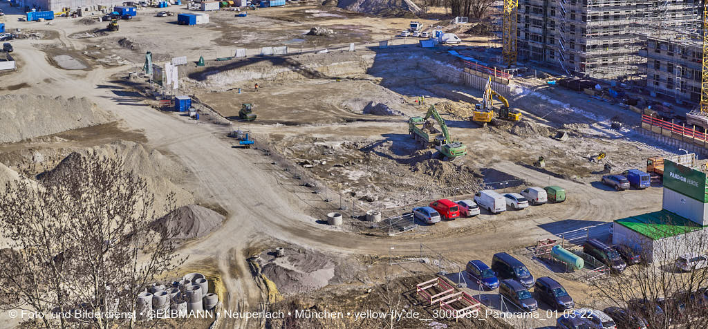 02.03.2022 - Neue Baugruben auf dem Piederstorfer Gelände