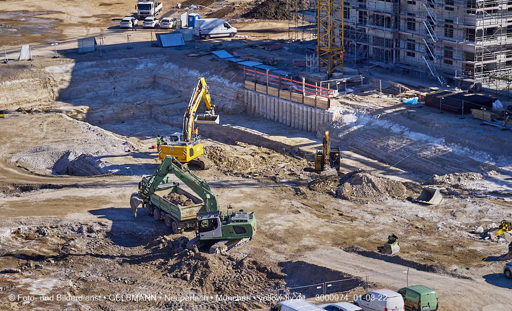 02.03.2022 - Neue Baugruben auf dem Piederstorfer Gelände
