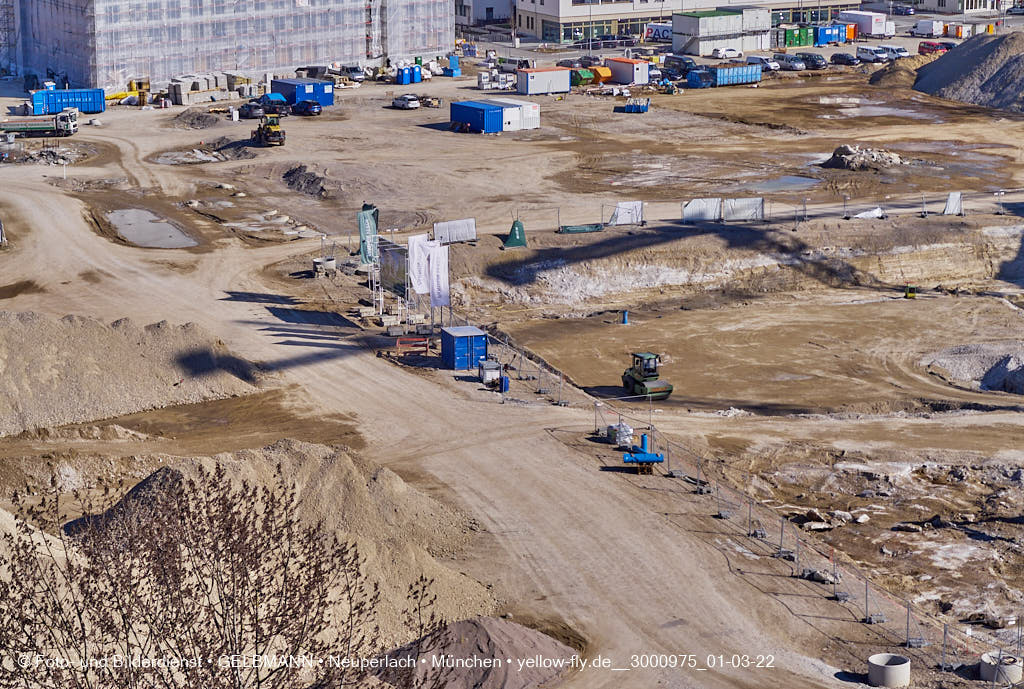 02.03.2022 - Neue Baugruben auf dem Piederstorfer Gelände