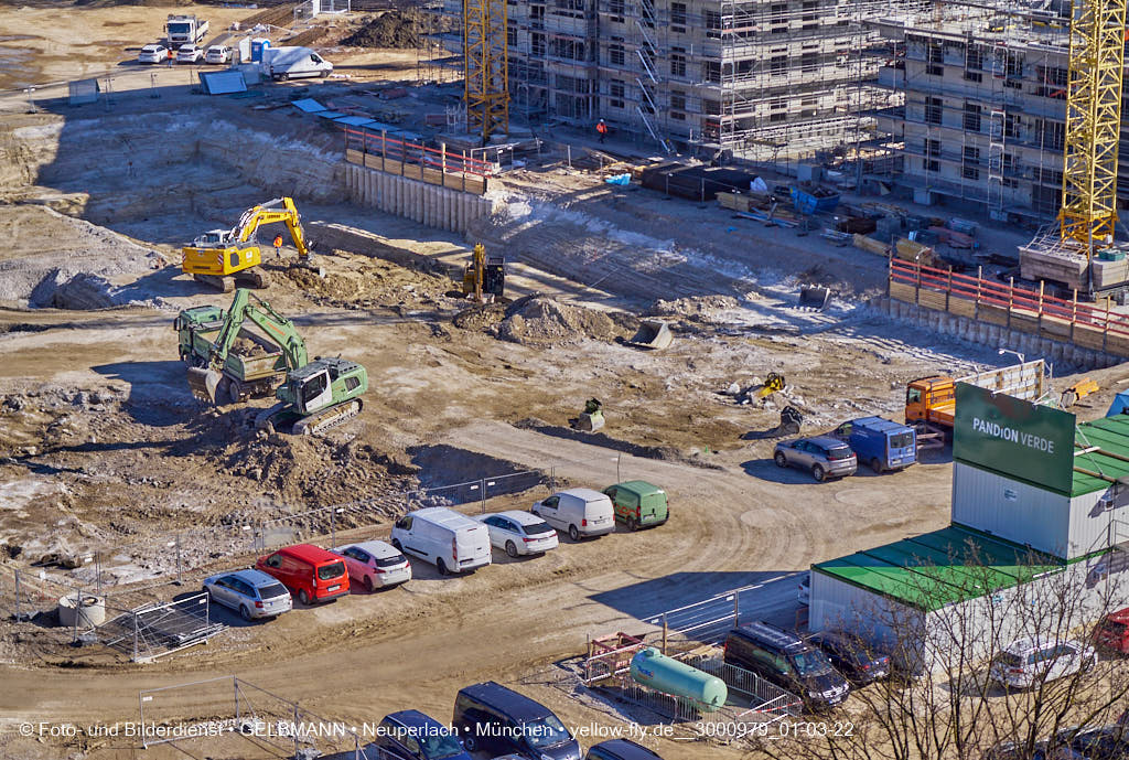 02.03.2022 - Neue Baugruben auf dem Piederstorfer Gelände