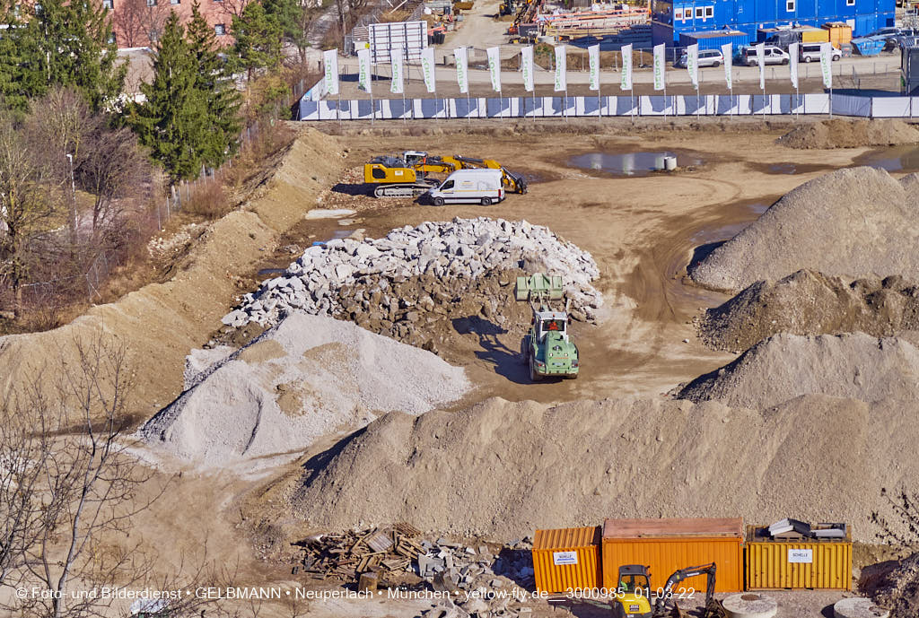02.03.2022 - Neue Baugruben auf dem Piederstorfer Gelände