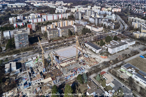 24.03.2022 - Marx-Zentrum, Studentenwohnheim und Wohnanlage Karl-Marx-Ring 52-62 und KMR 53-57c