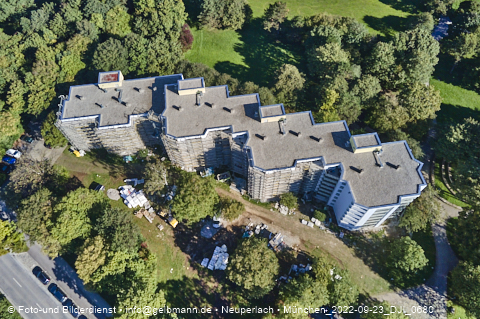 23.09.2022 - Marx-Zentrum, Studentenwohnheim und Wohnanlage Karl-Marx-Ring 52-62 und KMR 53-57c