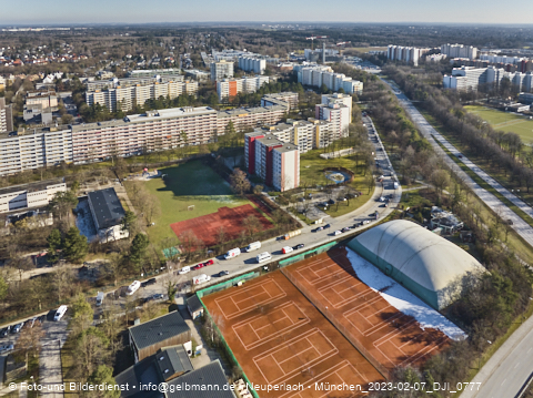 07.02.2023 - Marx-Zentrum und Karl-Marx-Ring 52-62 in Neuperlach