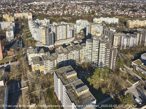 07.02.2023 - Marx-Zentrum und Karl-Marx-Ring 52-62 in Neuperlach