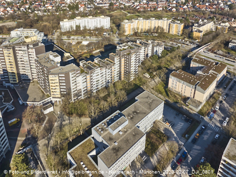 07.02.2023 - Marx-Zentrum und Karl-Marx-Ring 52-62 in Neuperlach