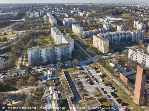 07.02.2023 - Marx-Zentrum und Karl-Marx-Ring 52-62 in Neuperlach