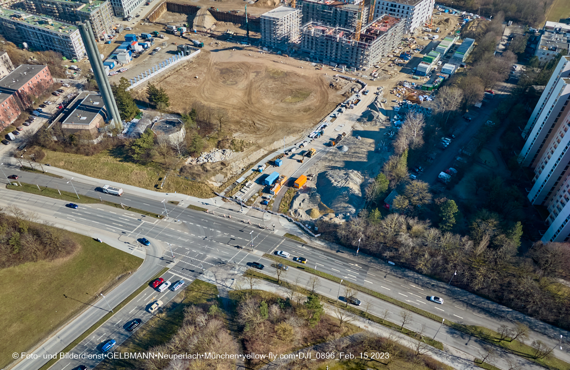 15.02.2023 - Baustelle Alexisquartier und Pandion Verde