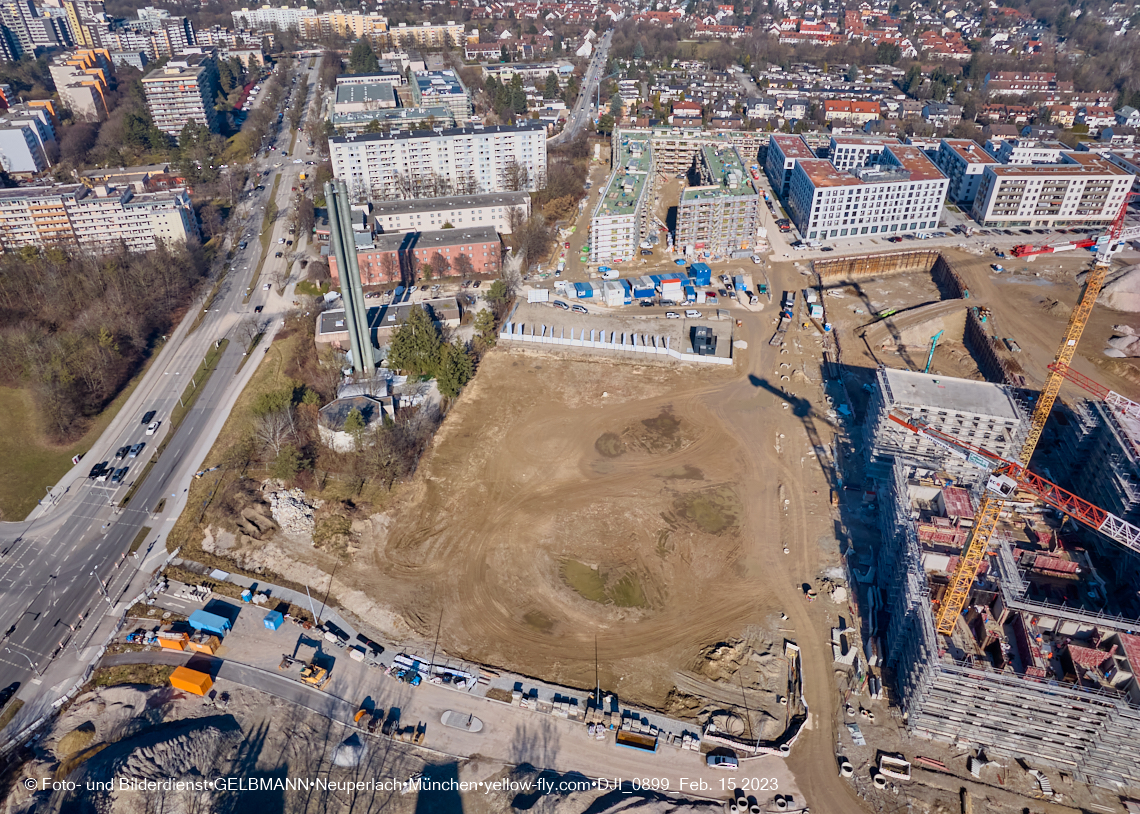 15.02.2023 - Baustelle Alexisquartier und Pandion Verde