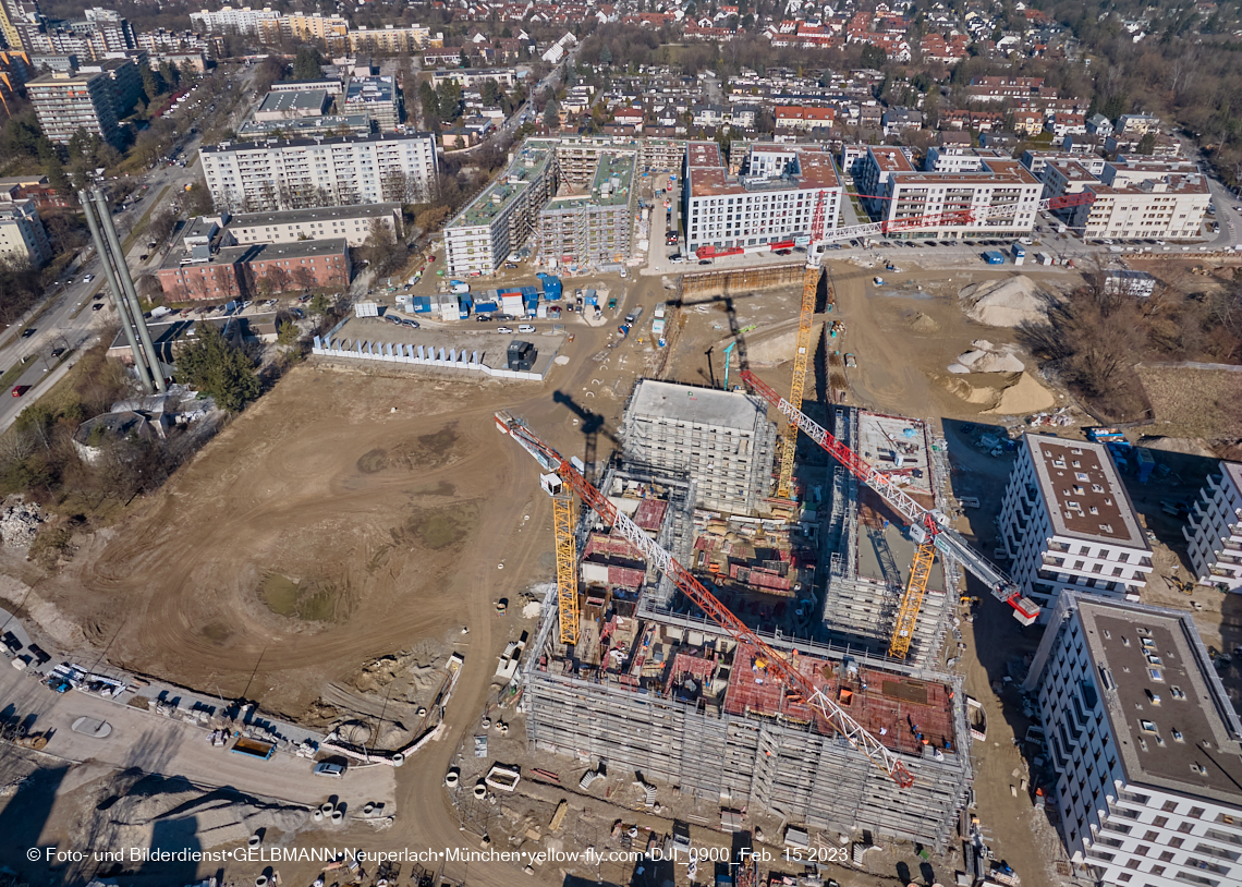 15.02.2023 - Baustelle Alexisquartier und Pandion Verde
